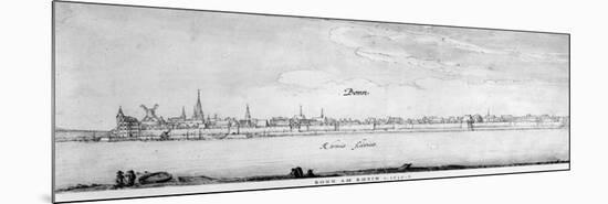 Bonn, C.1630-36-Wenceslaus Hollar-Mounted Premium Giclee Print