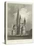 Bonn Cathedral-William Tombleson-Stretched Canvas