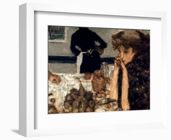 Bonnard: Breakfast, C1899-Pierre Bonnard-Framed Giclee Print