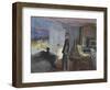 Bonnard dans son atelier-Edouard Vuillard-Framed Giclee Print