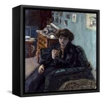 Bonnard: Lady, 19Th C-Pierre Bonnard-Framed Stretched Canvas