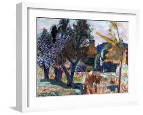 Bonnard: Landscape, 1924-Pierre Bonnard-Framed Giclee Print