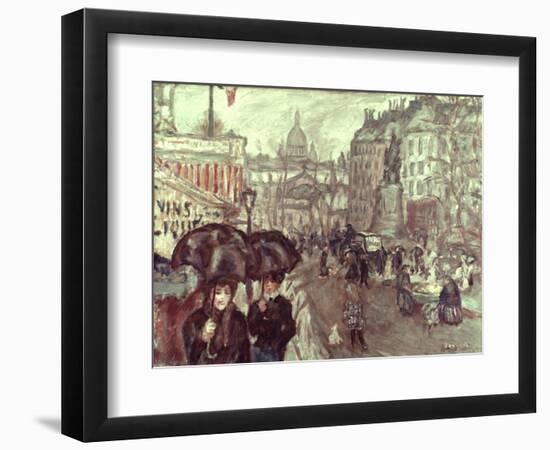 Bonnard: Place Clichy, C1895-Pierre Bonnard-Framed Giclee Print