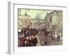 Bonnard: Place Clichy, C1895-Pierre Bonnard-Framed Giclee Print