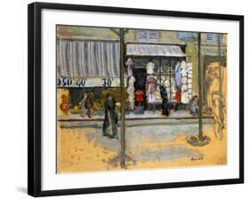 Bonnard: Street, C1902-Pierre Bonnard-Framed Giclee Print