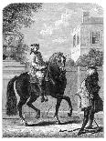 Louis XV at the Tuileries, Paris, 18th Century-Bonnardot-Giclee Print