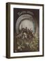 Bonne Annee, French New Year's Card, 1915-null-Framed Giclee Print