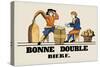 Bonne Double Bier-null-Stretched Canvas