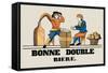 Bonne Double Bier-null-Framed Stretched Canvas