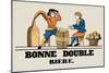 Bonne Double Bier-null-Mounted Premium Giclee Print