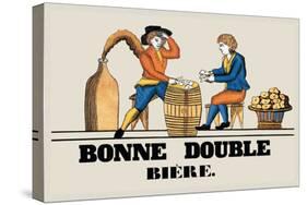 Bonne Double Bier-null-Stretched Canvas