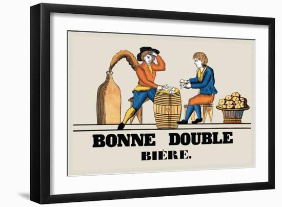 Bonne Double Bier-null-Framed Art Print