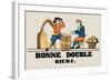 Bonne Double Bier-null-Framed Art Print