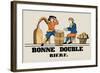 Bonne Double Bier-null-Framed Art Print