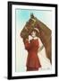 Bonne Fete, Girl with Horse-null-Framed Art Print