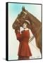 Bonne Fete, Girl with Horse-null-Framed Stretched Canvas