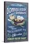 Bonners Ferry, Idaho - Huckleberry Pie-Lantern Press-Stretched Canvas