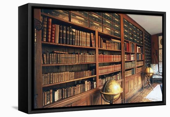 Bonneval Family's Archives, Chateau of Bonneval, Coussac-Bonneval, Limousin, France-null-Framed Stretched Canvas