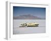 Bonneville Hot Rod Meet at the Bonneville Salt Flats in Utah-J^ R^ Eyerman-Framed Premium Photographic Print
