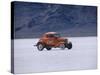 Bonneville Hot Rod Meet at the Bonneville Salt Flats in Utah-J^ R^ Eyerman-Stretched Canvas