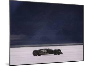 Bonneville Hot Rod Meet at the Bonneville Salt Flats in Utah-J^ R^ Eyerman-Mounted Photographic Print