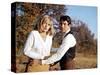 BONNIE AND CLYDE, 1967 directed by ARTHUR PENN Faye Dunaway and Warren Beatty (photo)-null-Stretched Canvas