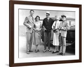 BONNIE AND CLYDE, 1967 directed by ARTHUR PENN Gene Hackman, Estelle Parsons, Warren Beatty, Faye D-null-Framed Photo