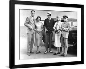 BONNIE AND CLYDE, 1967 directed by ARTHUR PENN Gene Hackman, Estelle Parsons, Warren Beatty, Faye D-null-Framed Photo