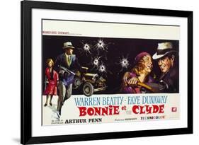 Bonnie and Clyde, (AKA Bonnie Et Clyde), 1967-null-Framed Premium Giclee Print