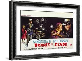 Bonnie and Clyde, (AKA Bonnie Et Clyde), 1967-null-Framed Art Print