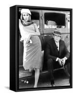 Bonnie and Clyde, Faye Dunaway, Warren Beatty, 1967-null-Framed Stretched Canvas