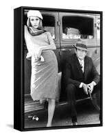 Bonnie and Clyde, Faye Dunaway, Warren Beatty, 1967-null-Framed Stretched Canvas