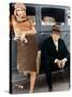 Bonnie and Clyde, Faye Dunaway, Warren Beatty, 1967-null-Stretched Canvas