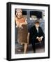 Bonnie and Clyde, Faye Dunaway, Warren Beatty, 1967-null-Framed Photo