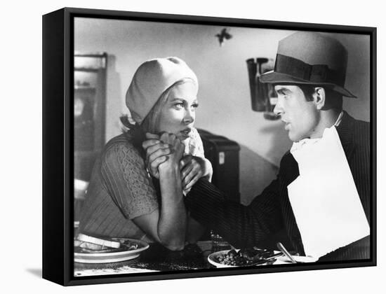 Bonnie and Clyde, Faye Dunaway, Warren Beatty, 1967-null-Framed Stretched Canvas