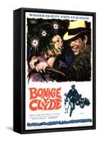 Bonnie and Clyde, Faye Dunaway, Warren Beatty, 1967-null-Framed Stretched Canvas