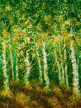 Birch Trees-Bonnie B. Cook-Giclee Print