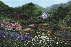 Irish Church and Garden-Bonnie B. Cook-Giclee Print