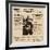 Bonnie & Clyde Wanted Poster-null-Framed Art Print