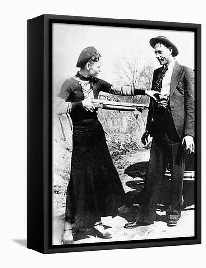 Bonnie & Clyde-null-Framed Stretched Canvas