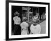 Bonnie, Jeanie, and Shirley Laughlin, After New Hair Styles-Stan Wayman-Framed Photographic Print