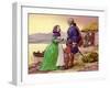 Bonnie Prince Charles and Flora Macdonald-Pat Nicolle-Framed Giclee Print