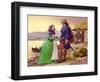 Bonnie Prince Charles and Flora Macdonald-Pat Nicolle-Framed Giclee Print