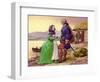 Bonnie Prince Charles and Flora Macdonald-Pat Nicolle-Framed Giclee Print