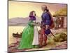 Bonnie Prince Charles and Flora Macdonald-Pat Nicolle-Mounted Giclee Print