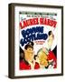 Bonnie Scotland, Oliver Hardy, June Lang, Stan Laurel on Window Card, 1935-null-Framed Photo