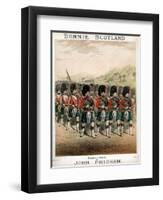 Bonnie Scotland, Sheet Music Cover, C1860-T Packer-Framed Premium Giclee Print