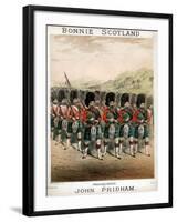 Bonnie Scotland, Sheet Music Cover, C1860-T Packer-Framed Giclee Print