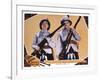 Bonnie Scotland, US Lobbycard, L-R: Stan Laurel, Oliver Hardy, 1935-null-Framed Art Print