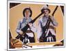 Bonnie Scotland, US Lobbycard, L-R: Stan Laurel, Oliver Hardy, 1935-null-Mounted Art Print